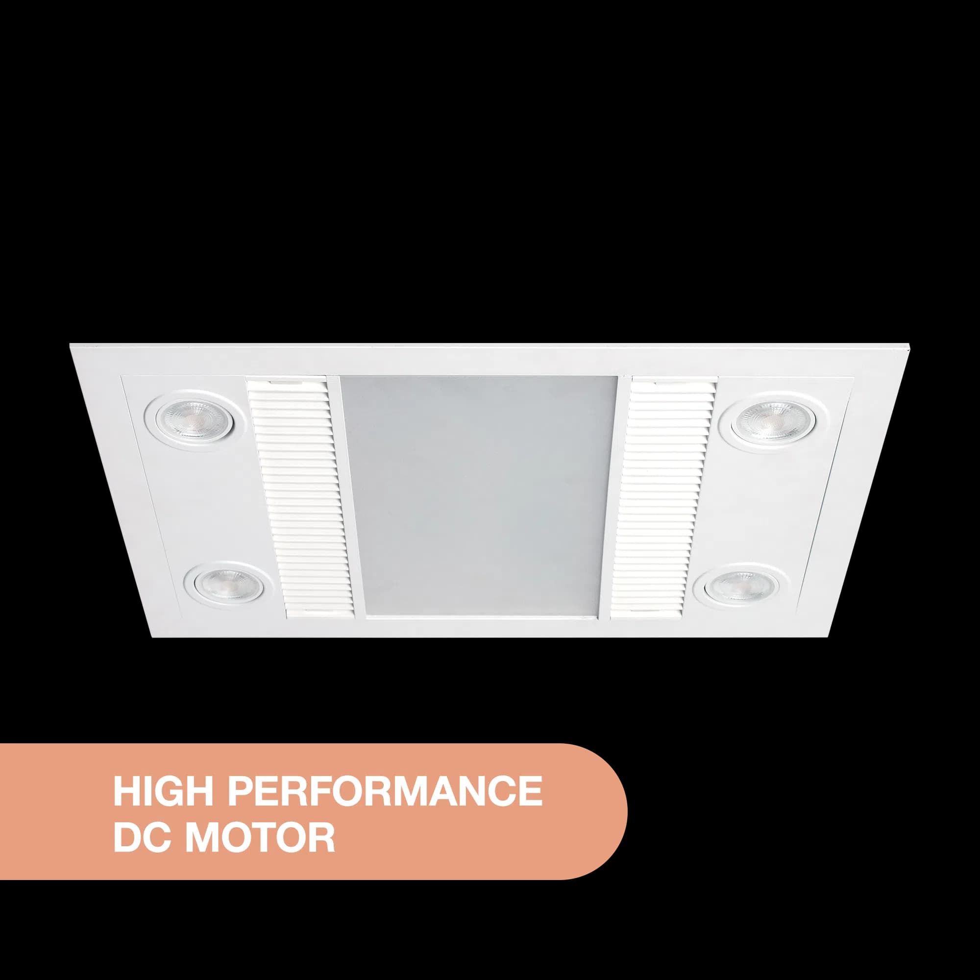 Martec Linux DC 3-in-1 Bathroom Heater Exhaust Fan with LED