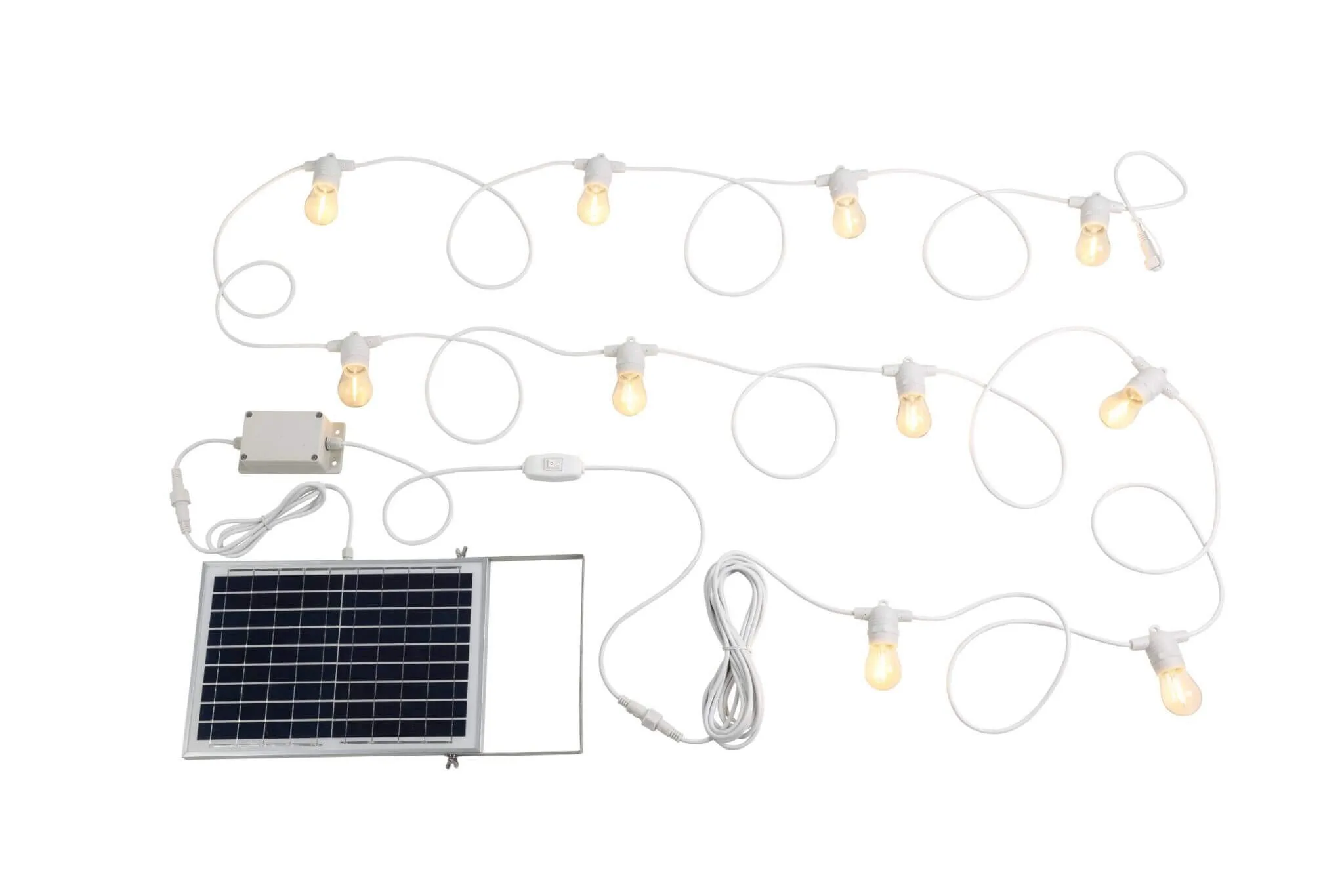 Eglo Festoon-2 Solar Kit White