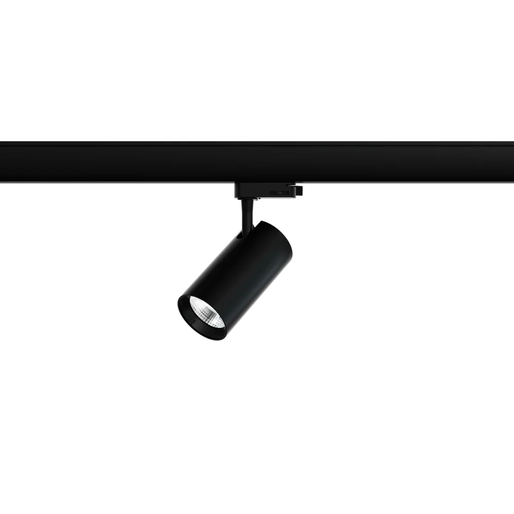 SAL LED TRACK SPOT 15W 3/4/5.7K 40 DEGREES SINGLE CIRC. DIM. BLK