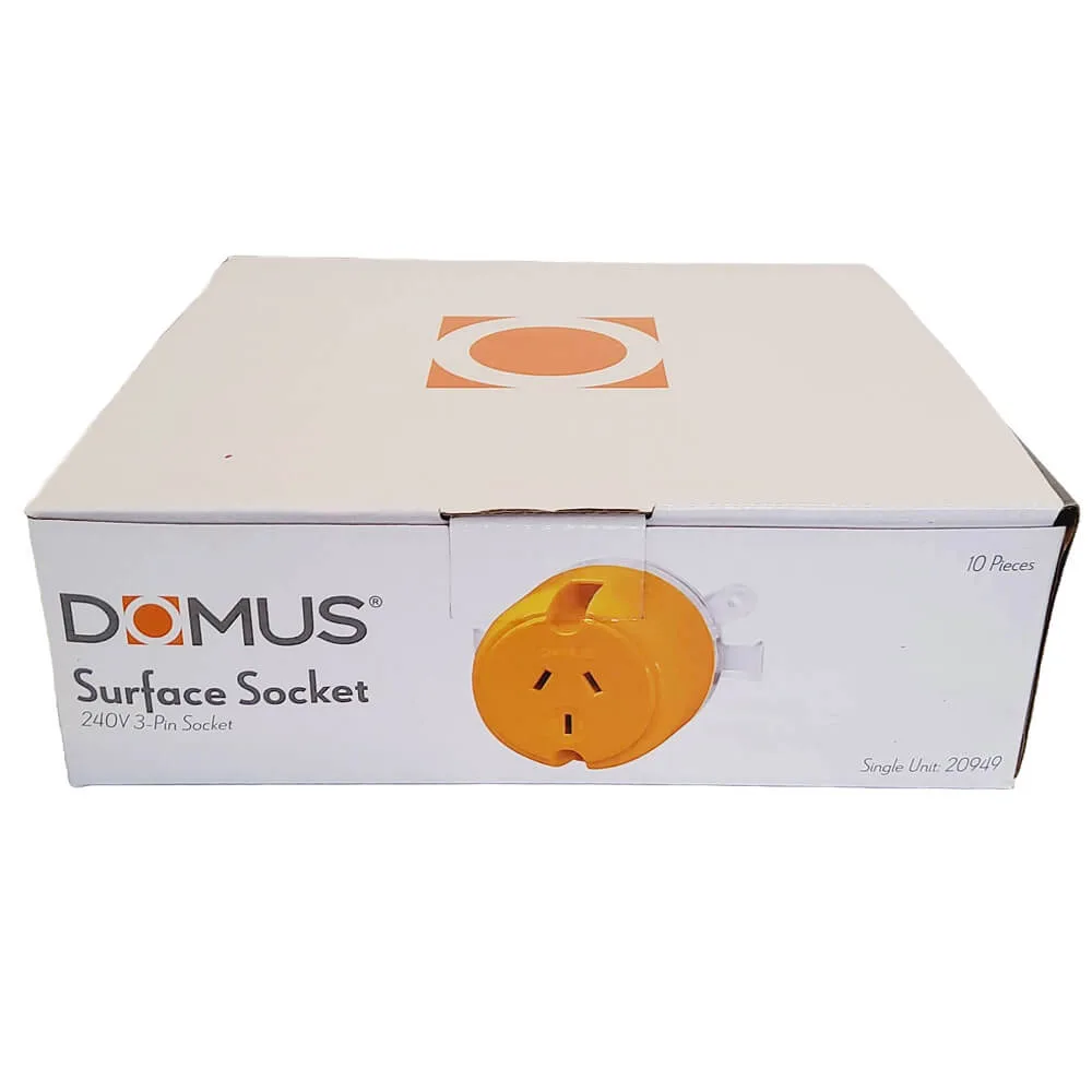 Domus Socket 20949 Ten Pack