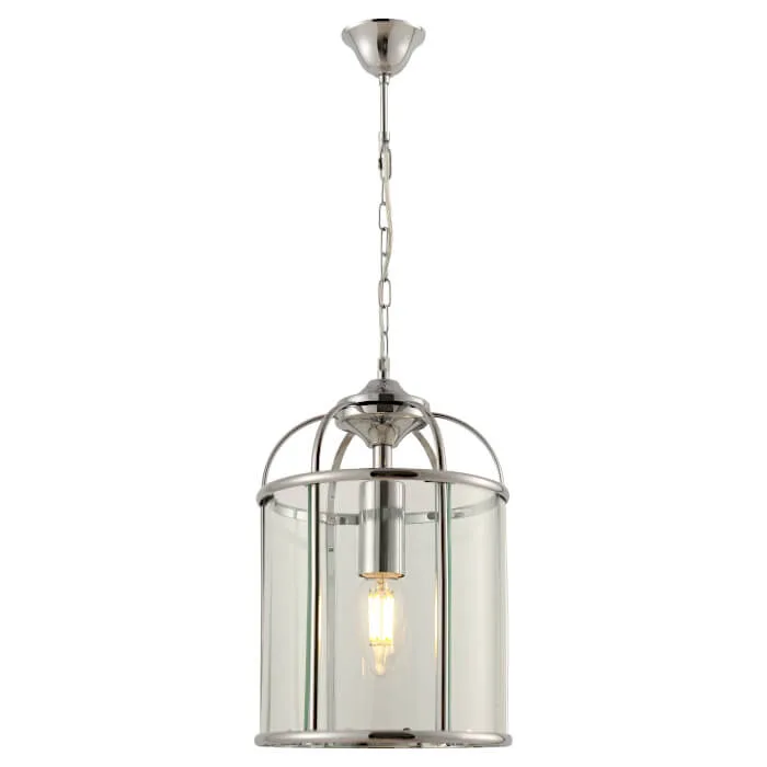 COUGAR LIGHTING CLOVELLY 1LT PENDANT CHROME