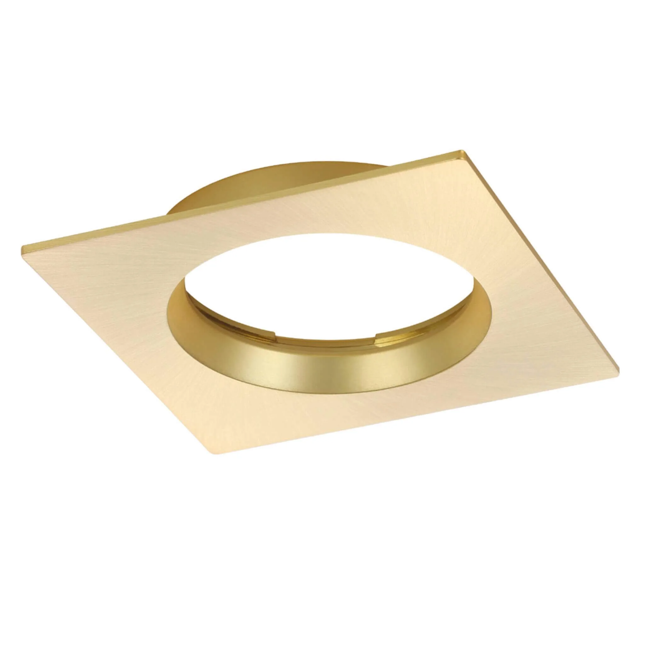 Roystar D/L Trim Recess SQ BRS MATT