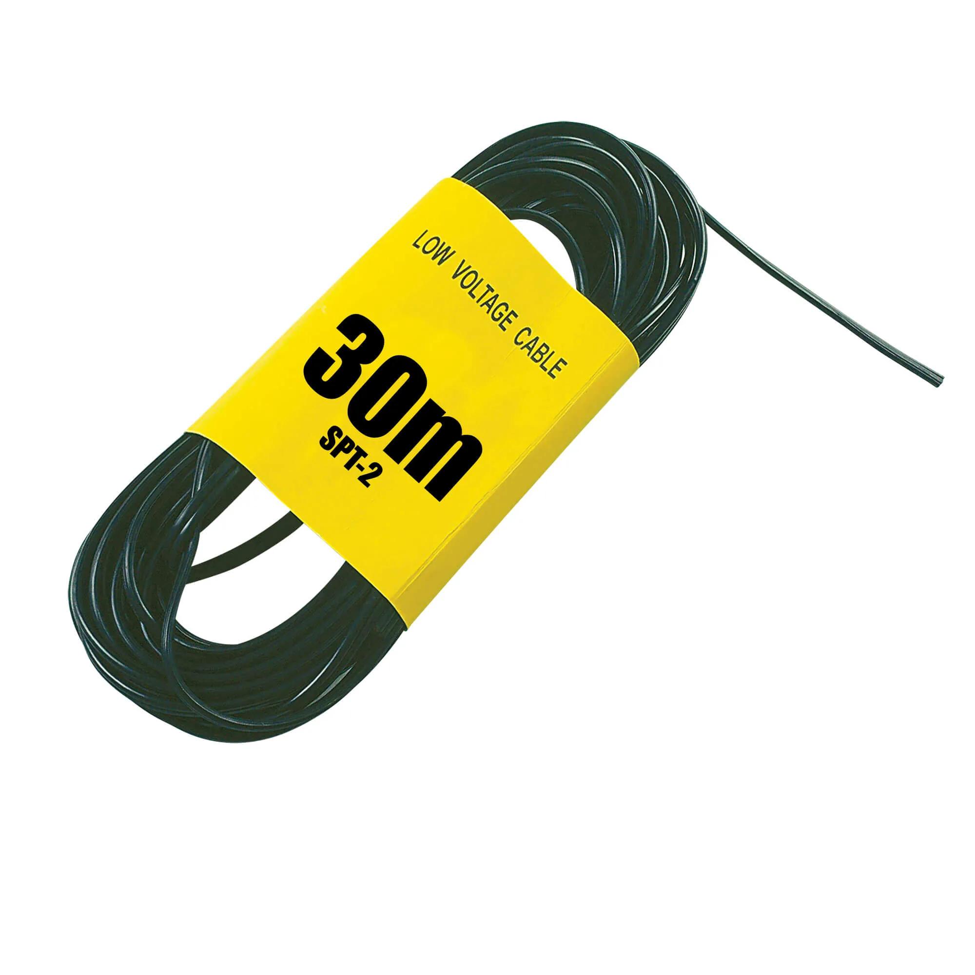Oriel 30m 12V Garden Lighting Cable Black