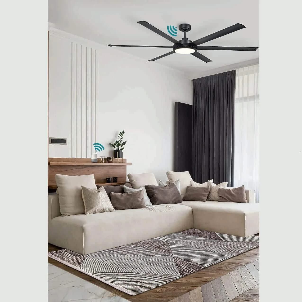 Martec Albatross II 165cm 65" DC Ceiling Fan Matt White