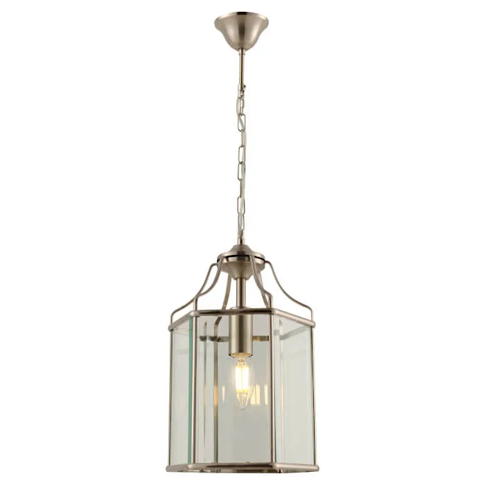 COUGAR LIGHTING ARCADIA 1LT PENDANT S/CHROME