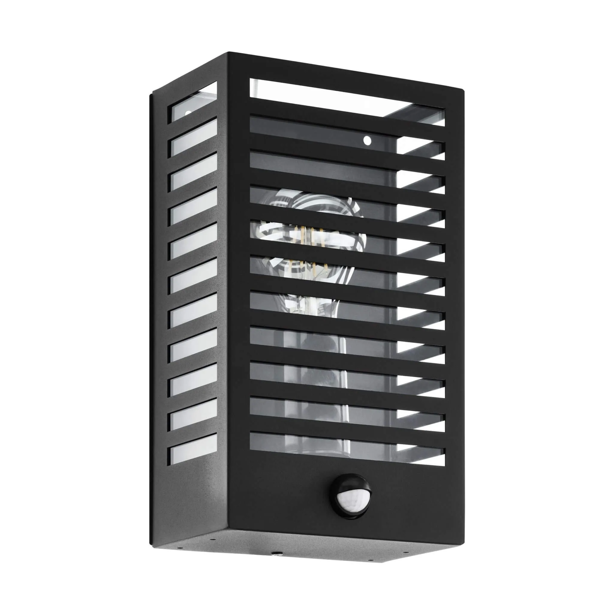 Eglo Alamonte 3 Modern Outdoor Wall Sensor Light with Grill Face