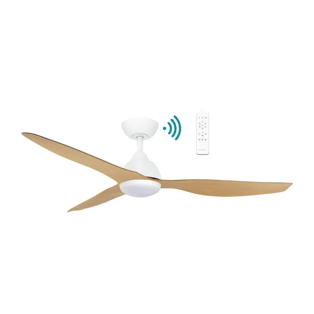 Martec Avoca 132cm 52" Smart DC Ceiling Fan with Light
