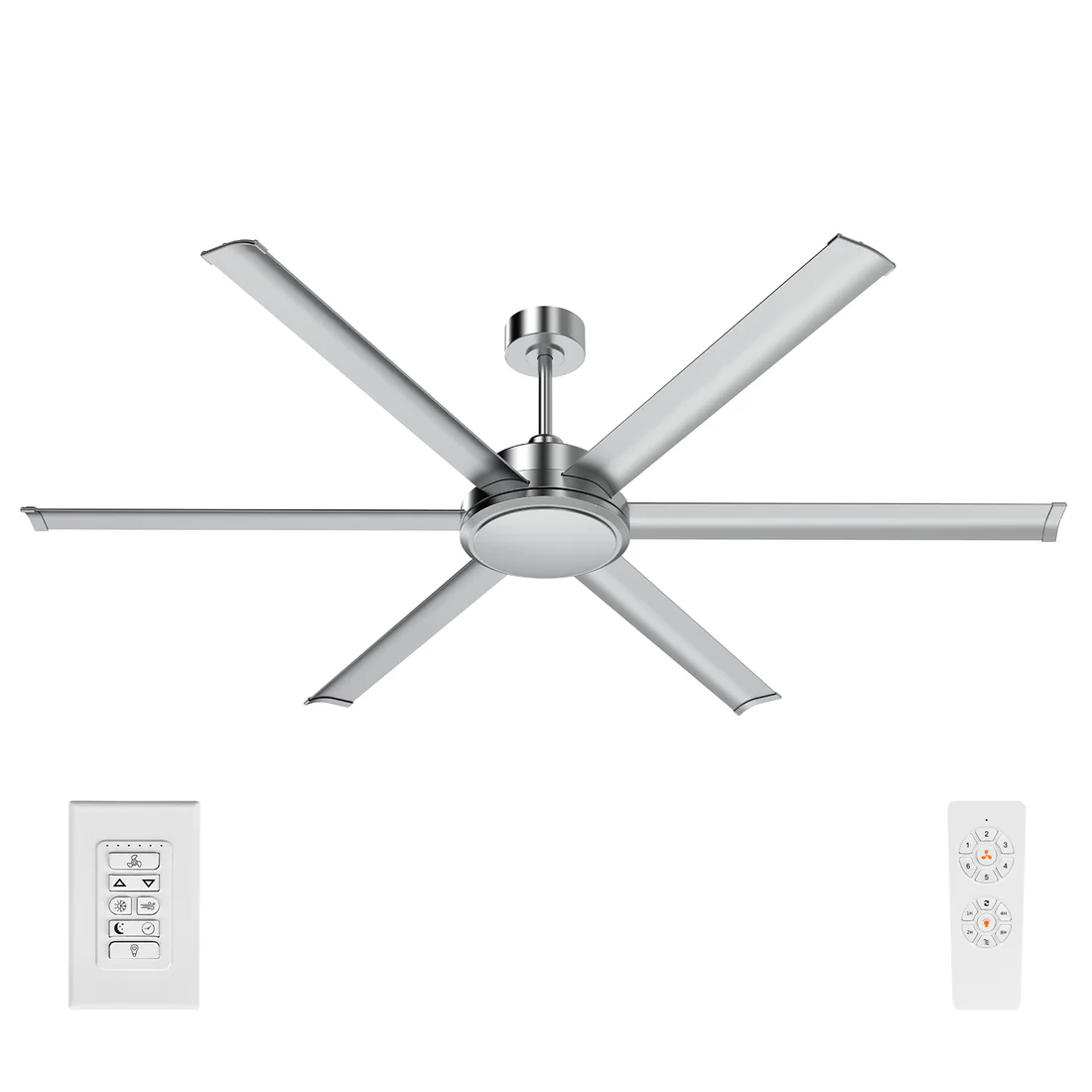Colossus II 72" Satin Nickel 22982