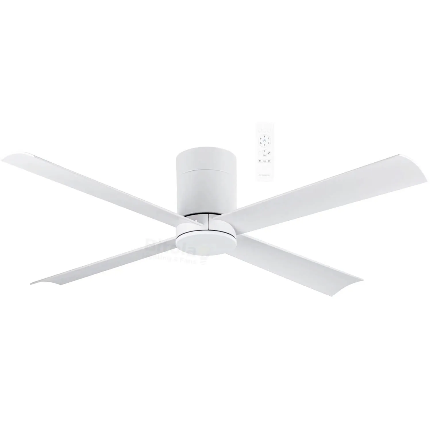 Martec Carrara 48" DC Hugger Smart Ceiling Fan with Remote