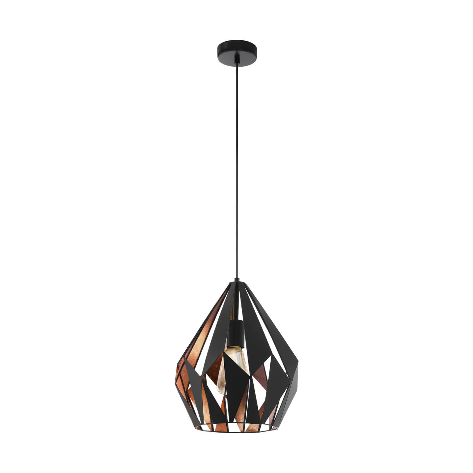 Eglo Carlton 1 310mm Ceiling Pendant Light in 3 Colours