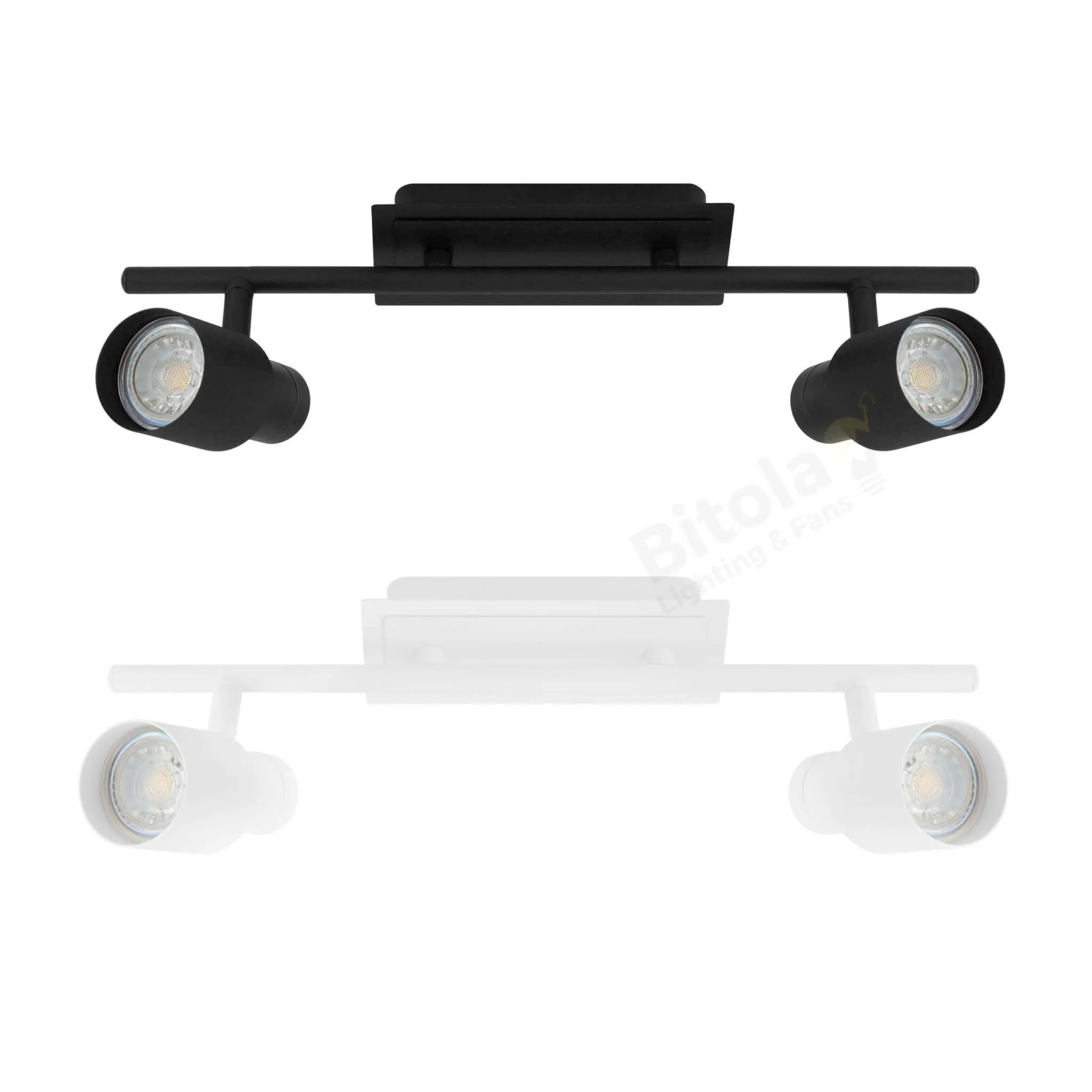 Eglo Davida 2 2 x 5w LED Interior Spotlight Bar
