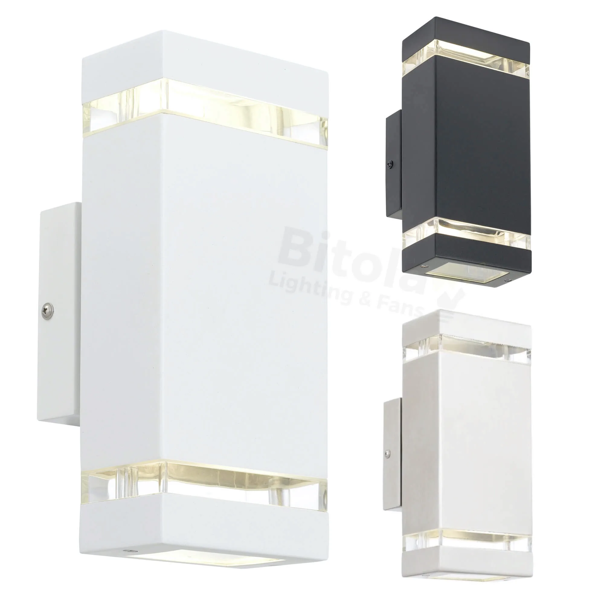 Telbix Dixon LED Up and Down IP44 Outdoor Wall Light