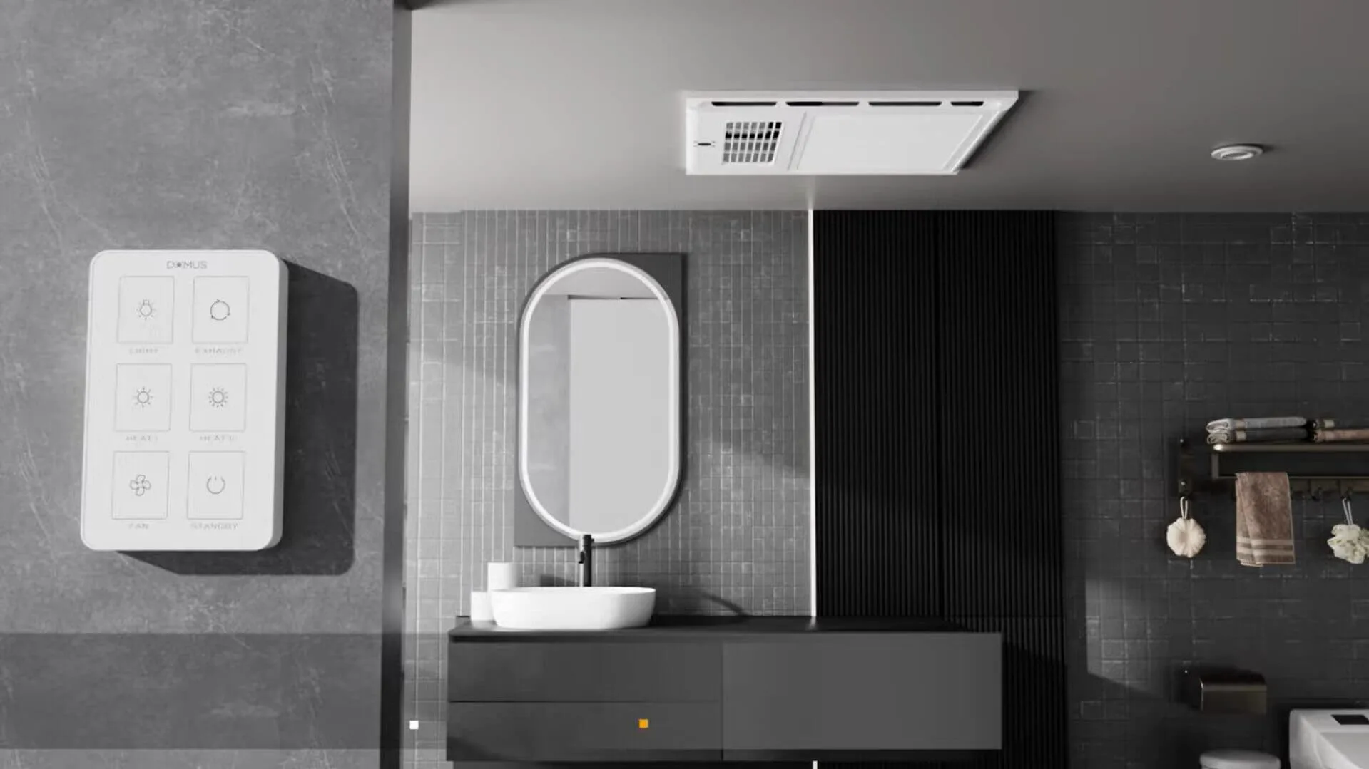 Domus premium PTC bathroom heaters