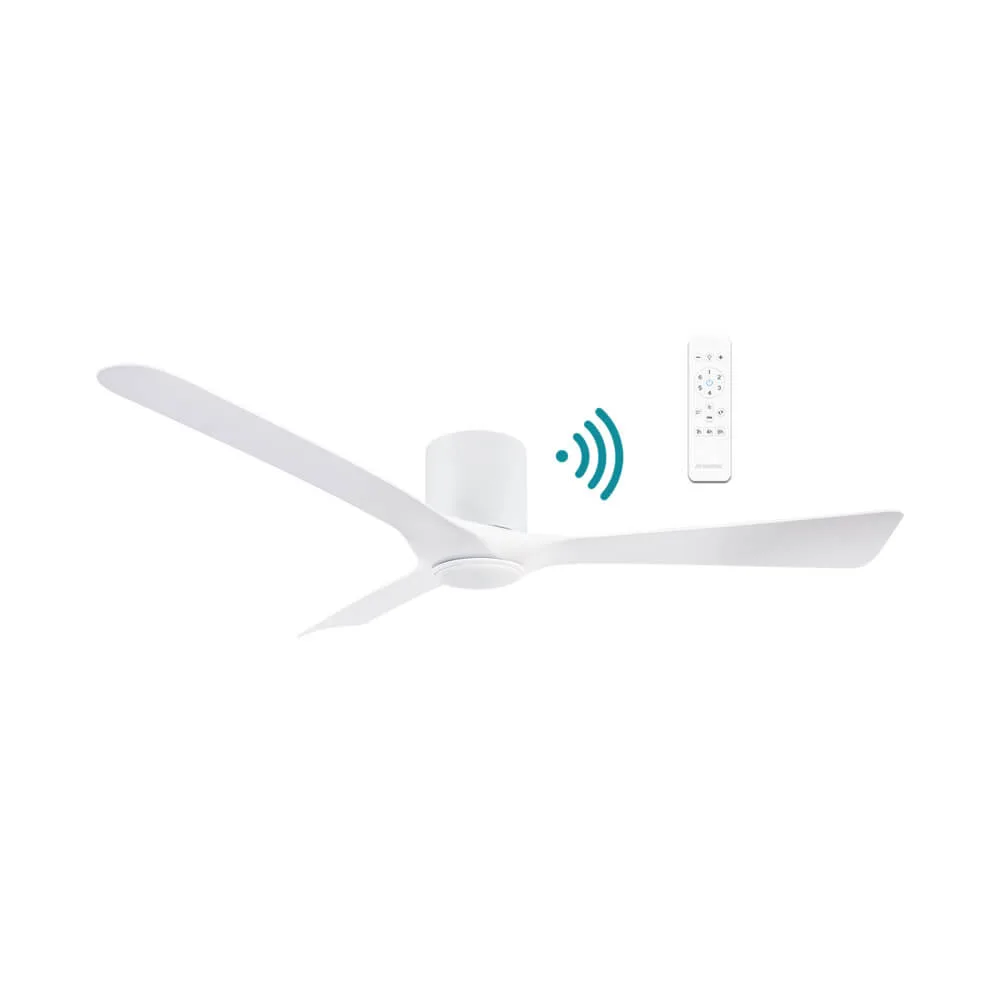 Martec Fresno 52" DC Smart CTC Ceiling Hugger Fan with LED Light and Remote