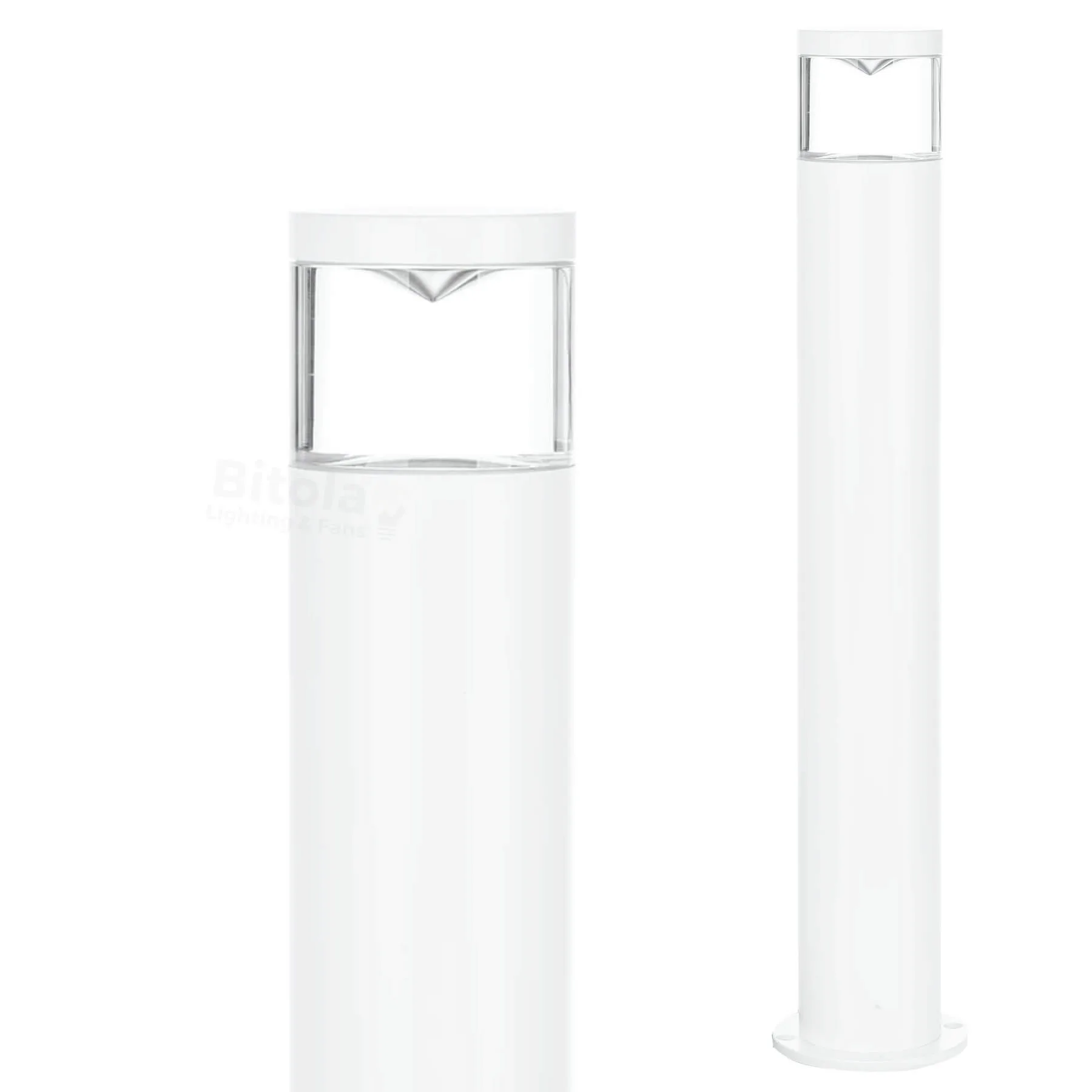 Havit HV1601T / HV1602T Highlite White Tri-Colour 5w LED Garden Bollard Light - 445mm