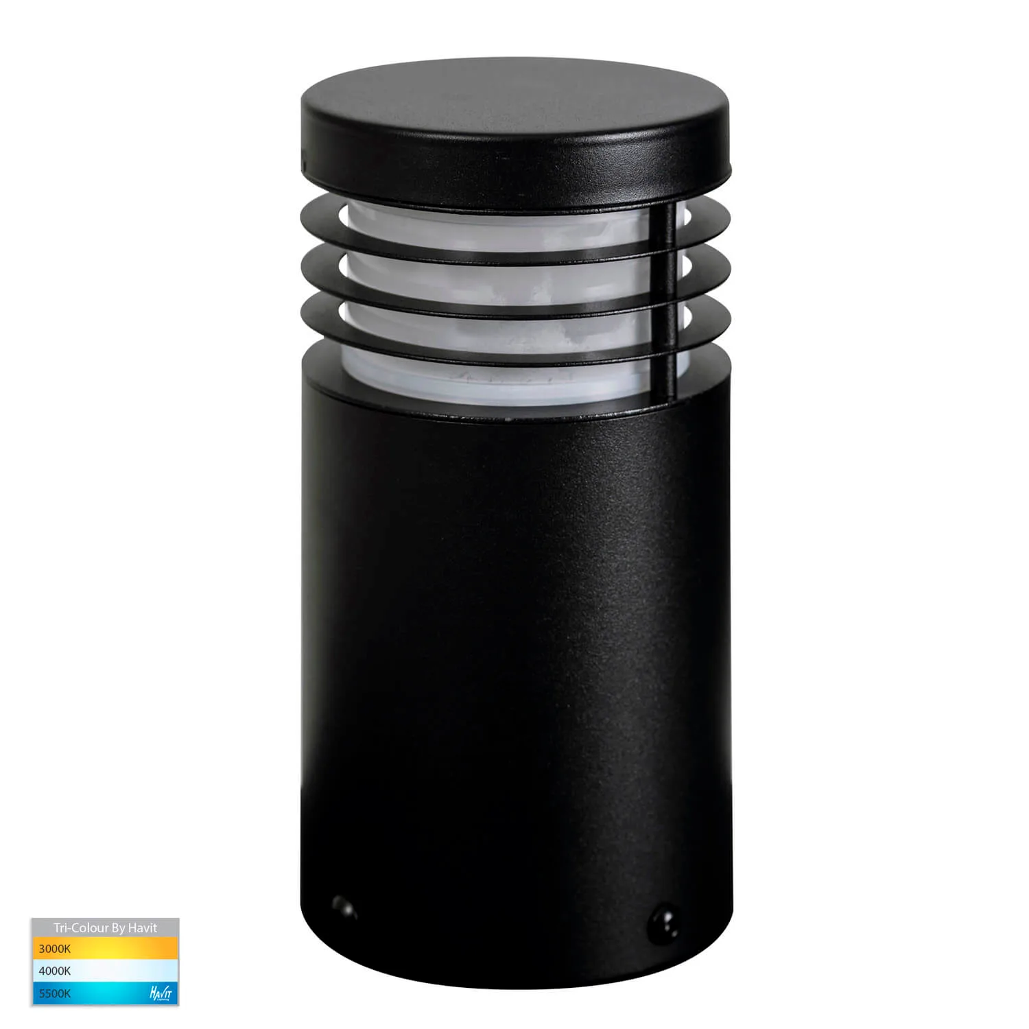 Havit Mini Bollard HV1605T-BLK Black LED Light - 190mm