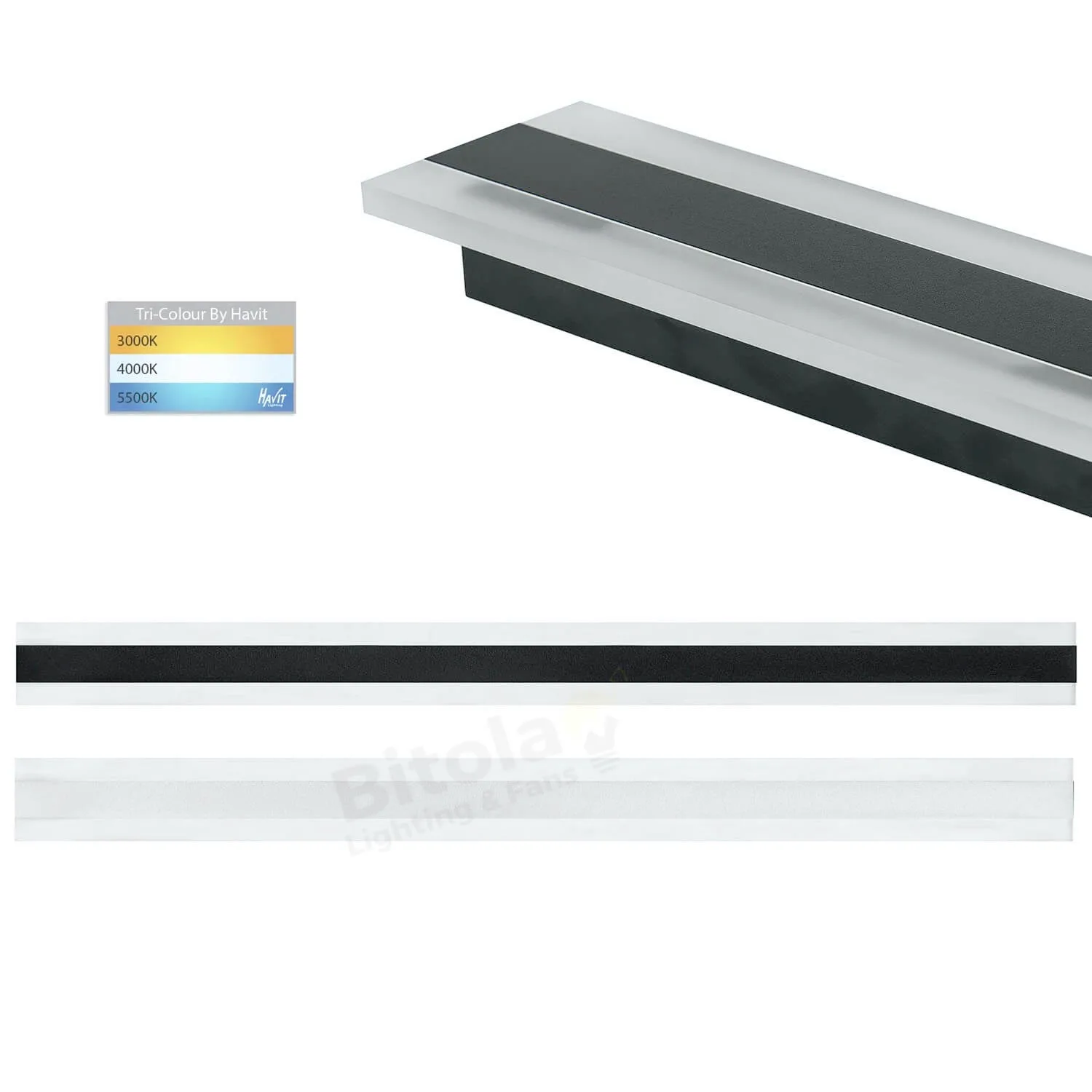Havit Barline HV3586T 1500mm Tri Colour LED Linear Wall Light