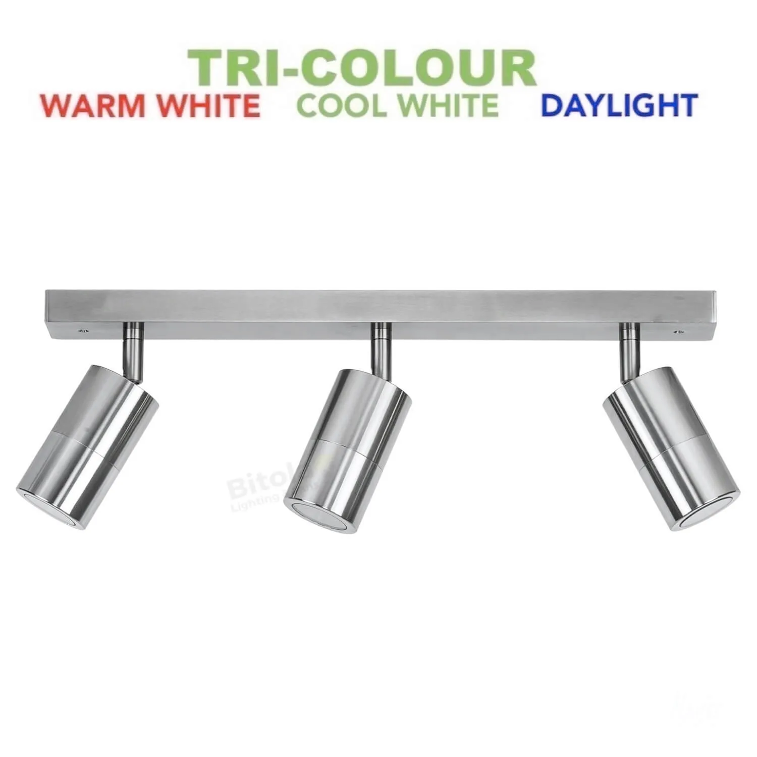 Havit Tivah HV4001T-3 Aluminium Tri-Colour LED 3 Light Bar Adjustable Spotlights