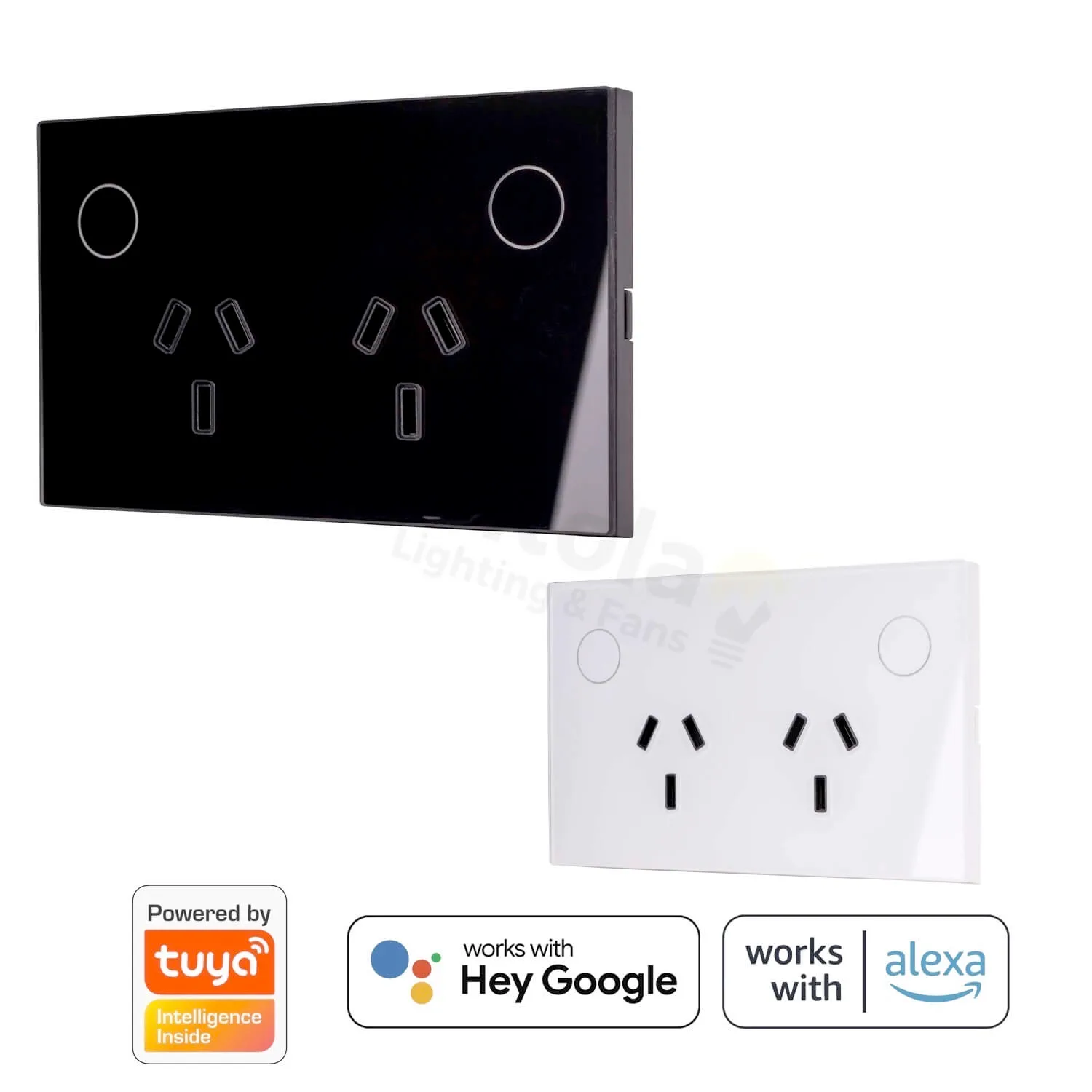 Havit HV9114 / HV9214 Smart WiFi Twin Socket Power Point GPO