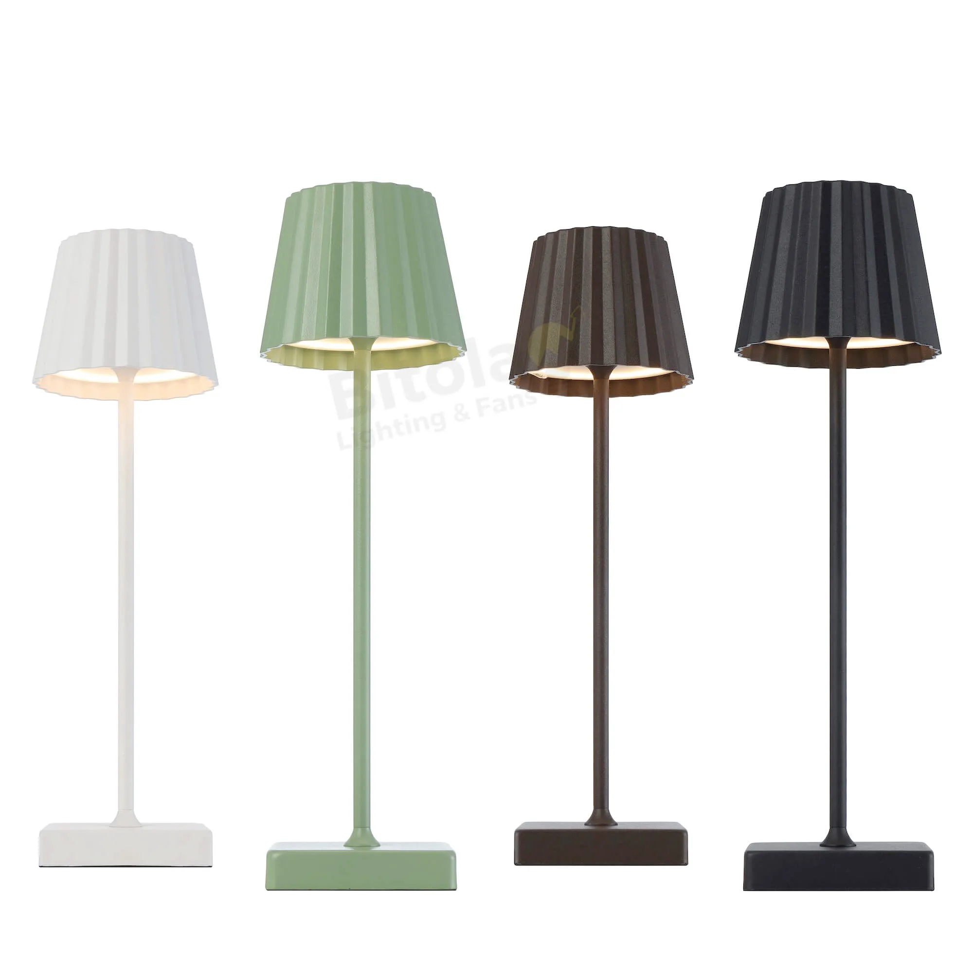 Telbix Mindy Rechargeable Cordless LED Touch Table Lamp - IP54