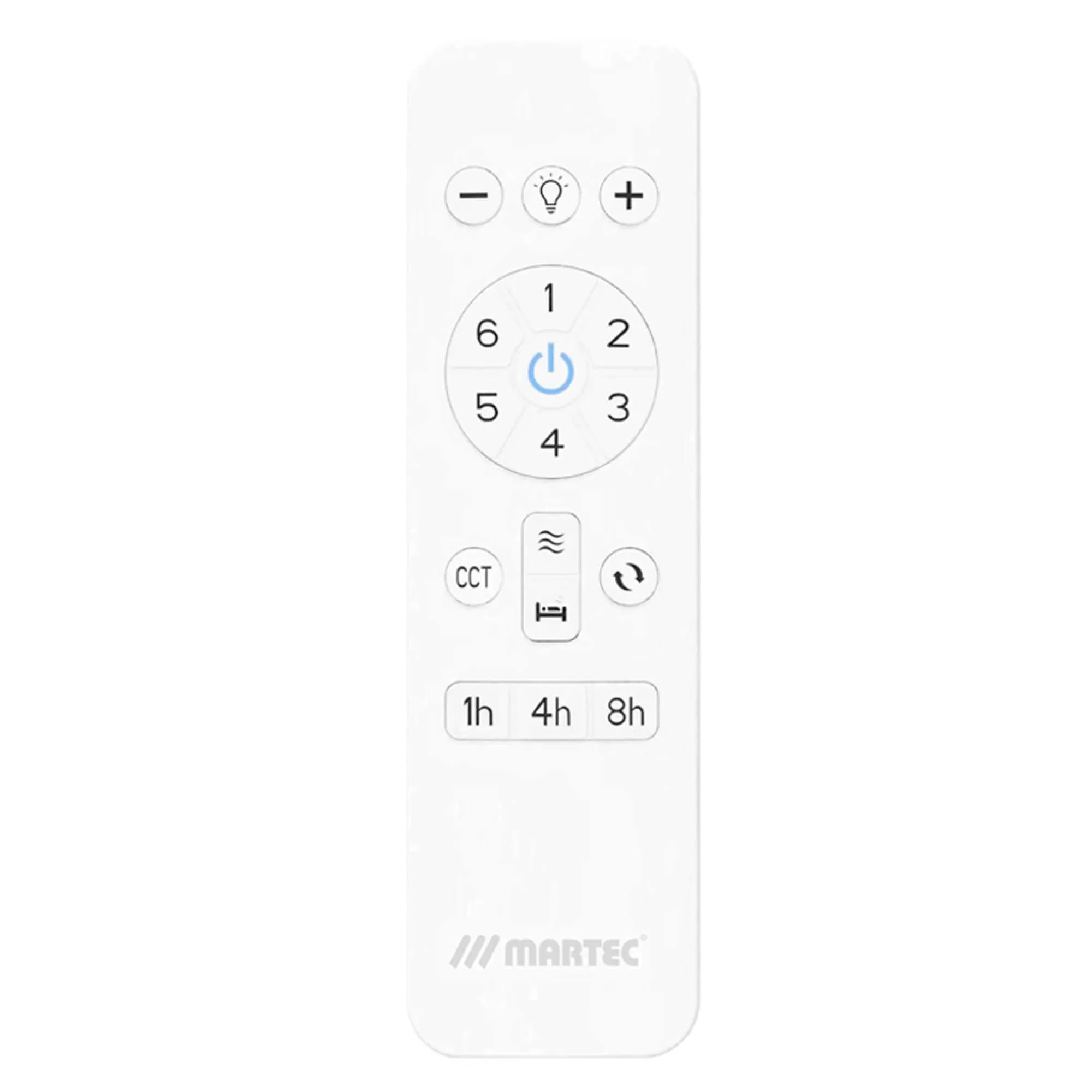 Martec Replacement Remote Control for Wifi DC Ceiling Fan With Light