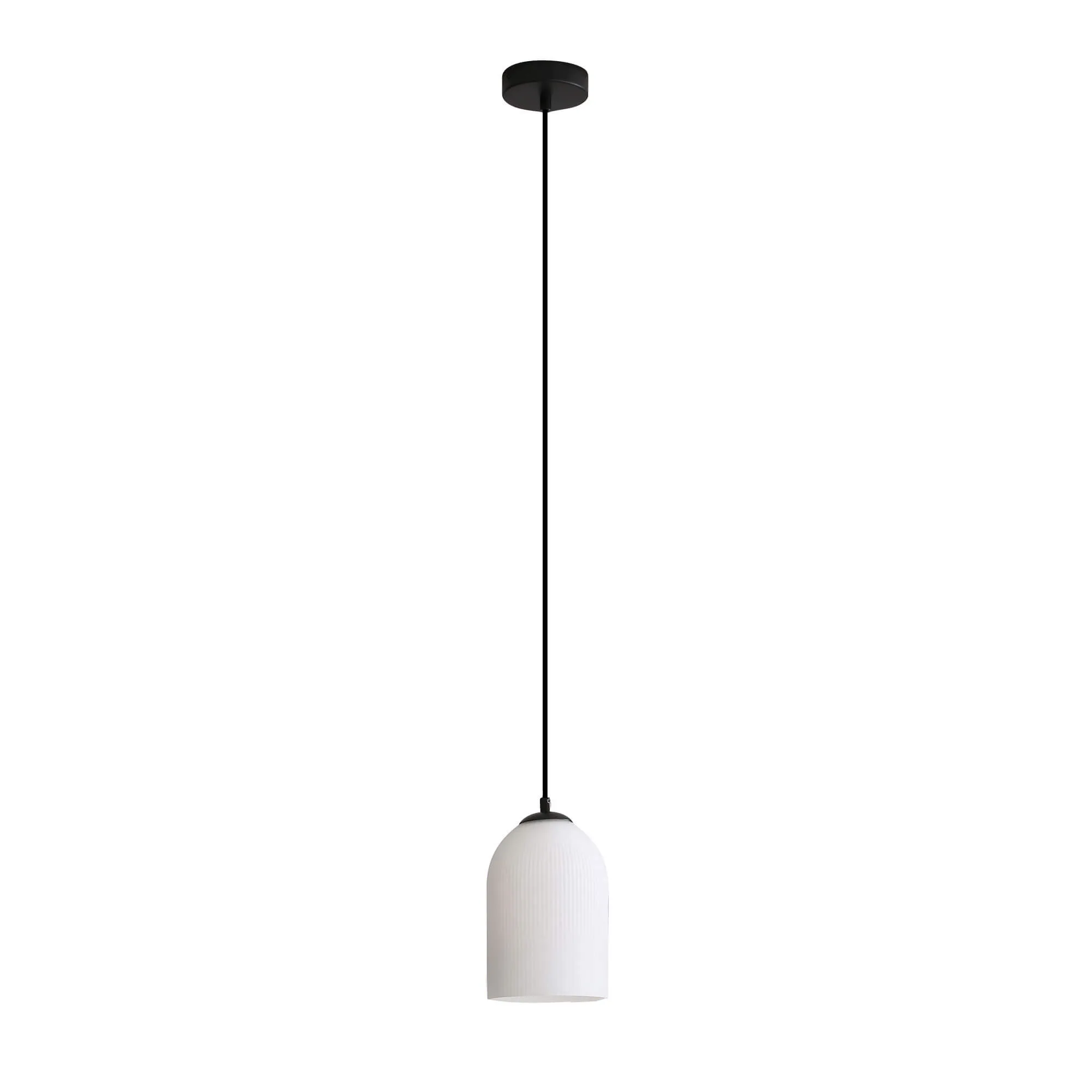 Oriel Arley Single Pendant Black