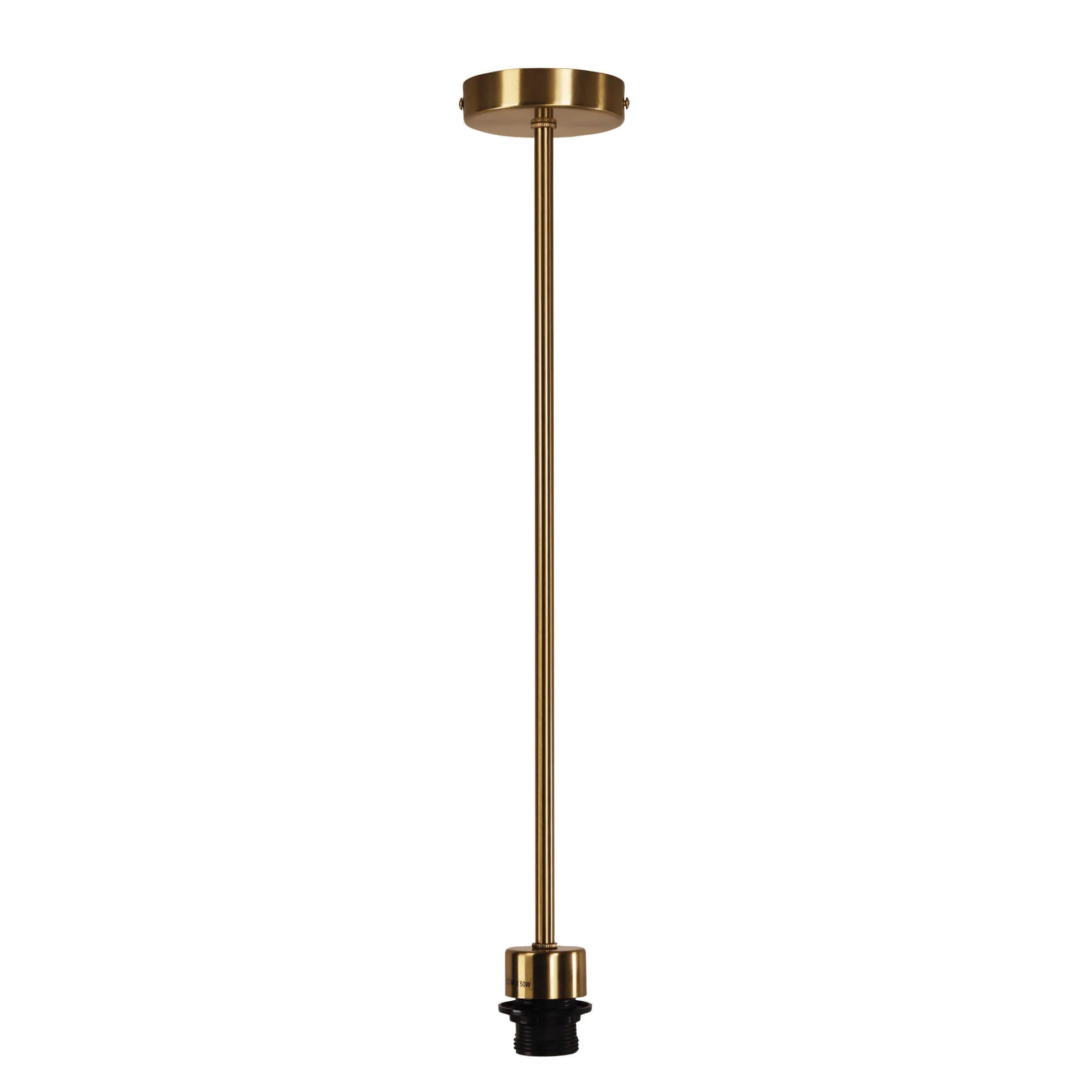 Oriel Parti Rod Suspension Satin Brass E27