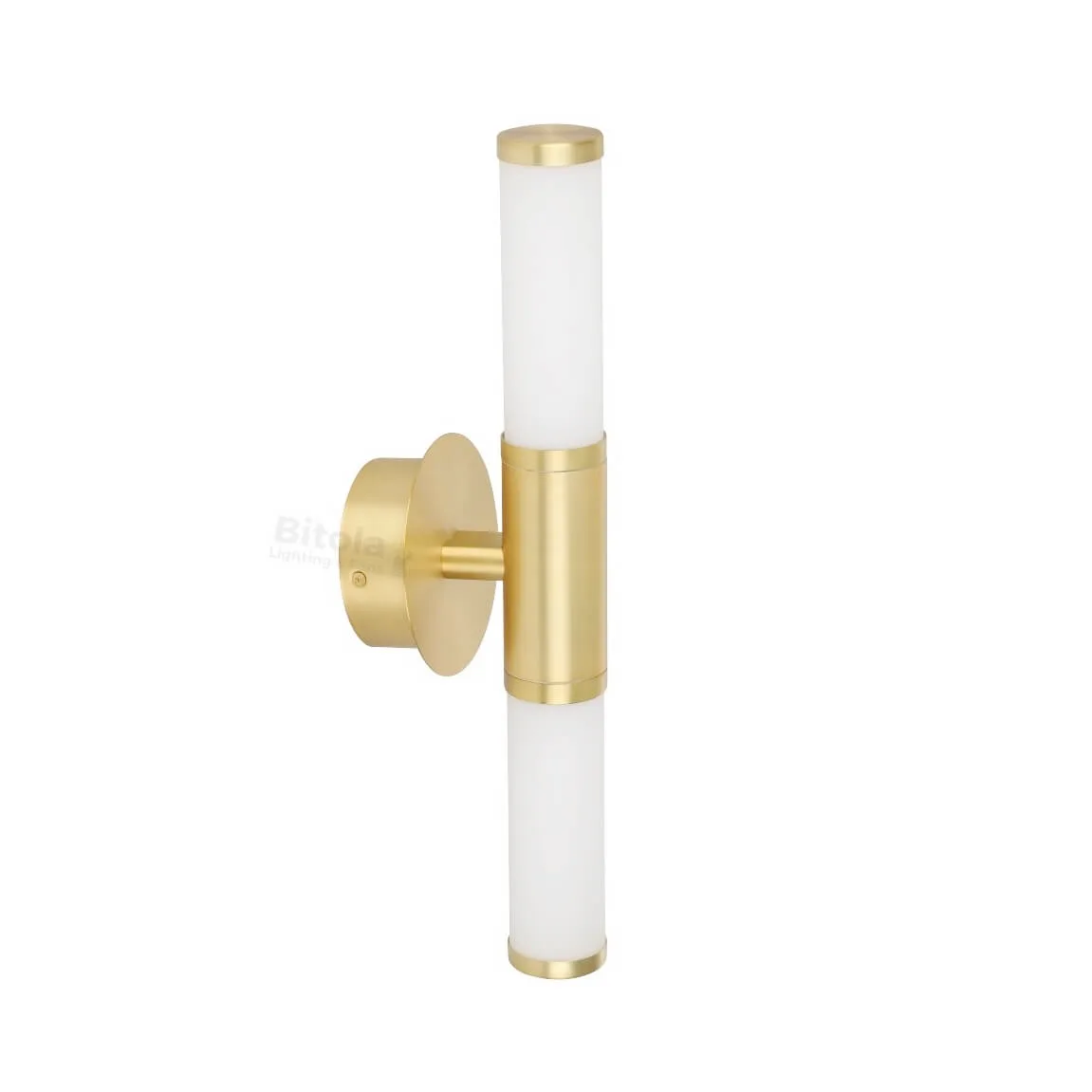 Eglo Palmera 1 Brass 9w LED Wall Light / Bathroom Vanity Mirror Light Sconce