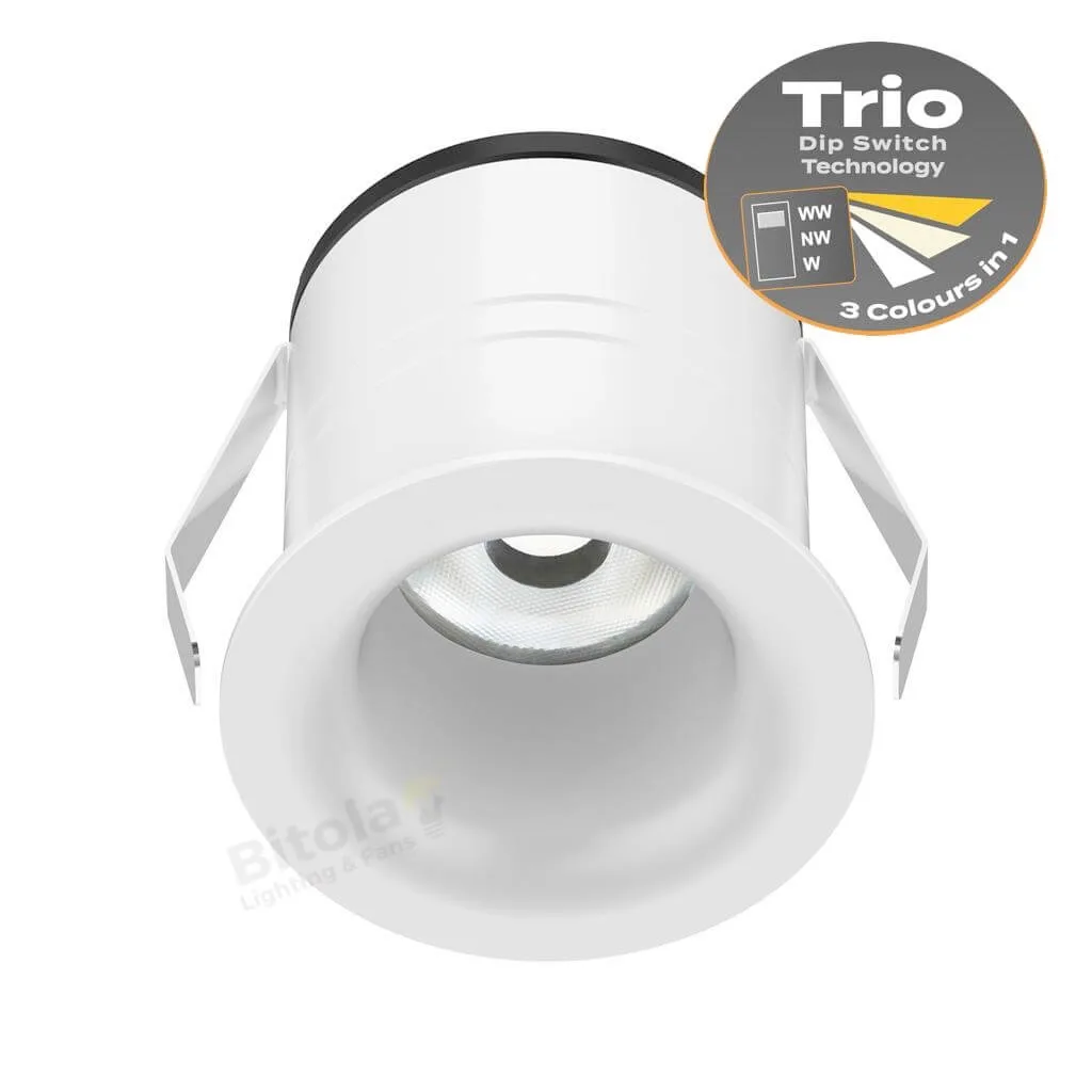 Domus PICO-7 7W Mini Recessed Downlight