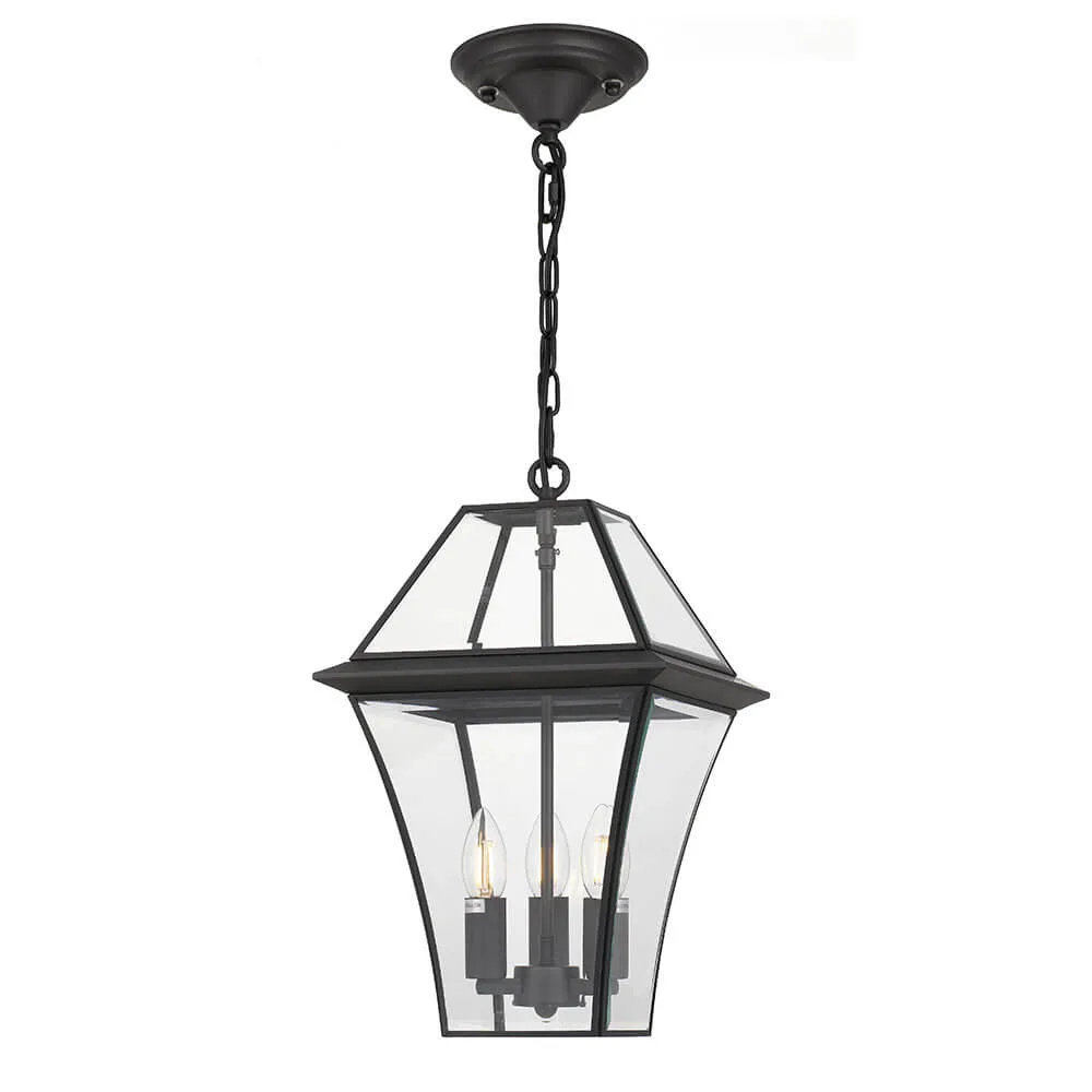 Telbix Rye 27 Large Solid Brass Indoor / Outdoor 1 Light Ceiling Pendant