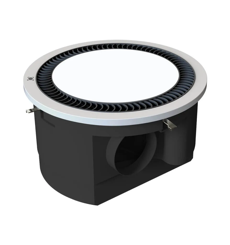 Domus Thermaflow Bathroom Heater Black