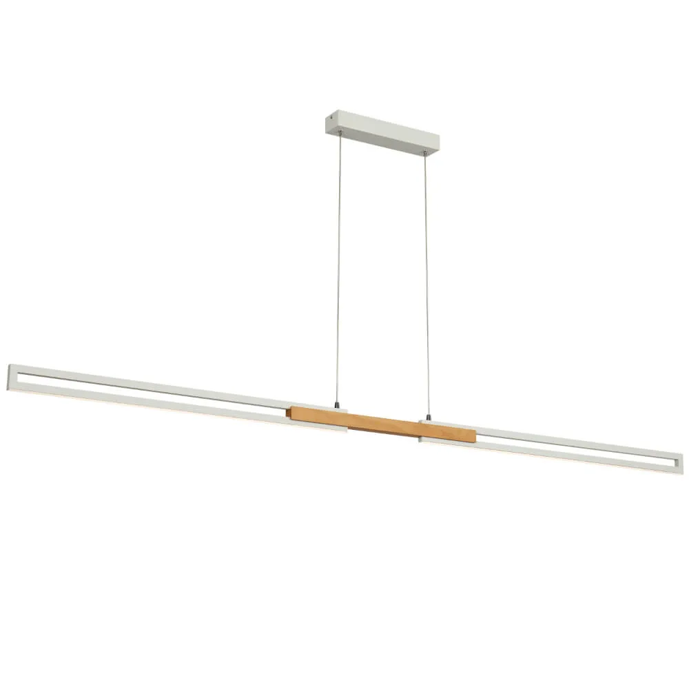 Telbix Thorin 180cm Linear Pendant White