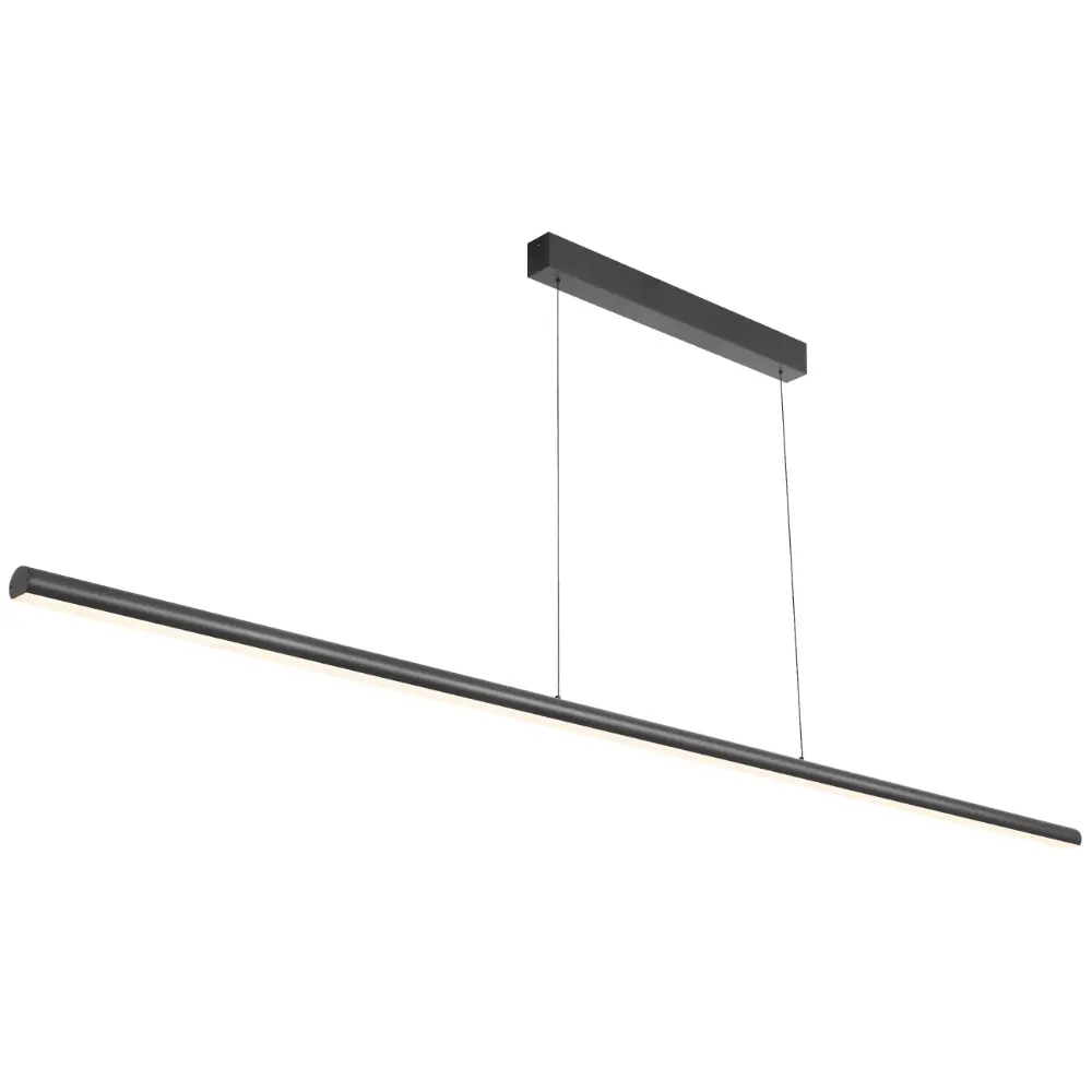 Telbix Torben 240cm Linear Pendant Black