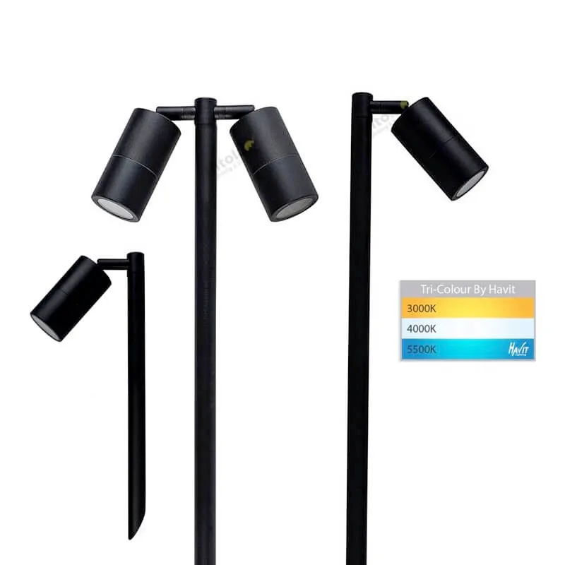 Havit Tivah Black Spike Lights 405mm / 1000mm - Single or Twin Head