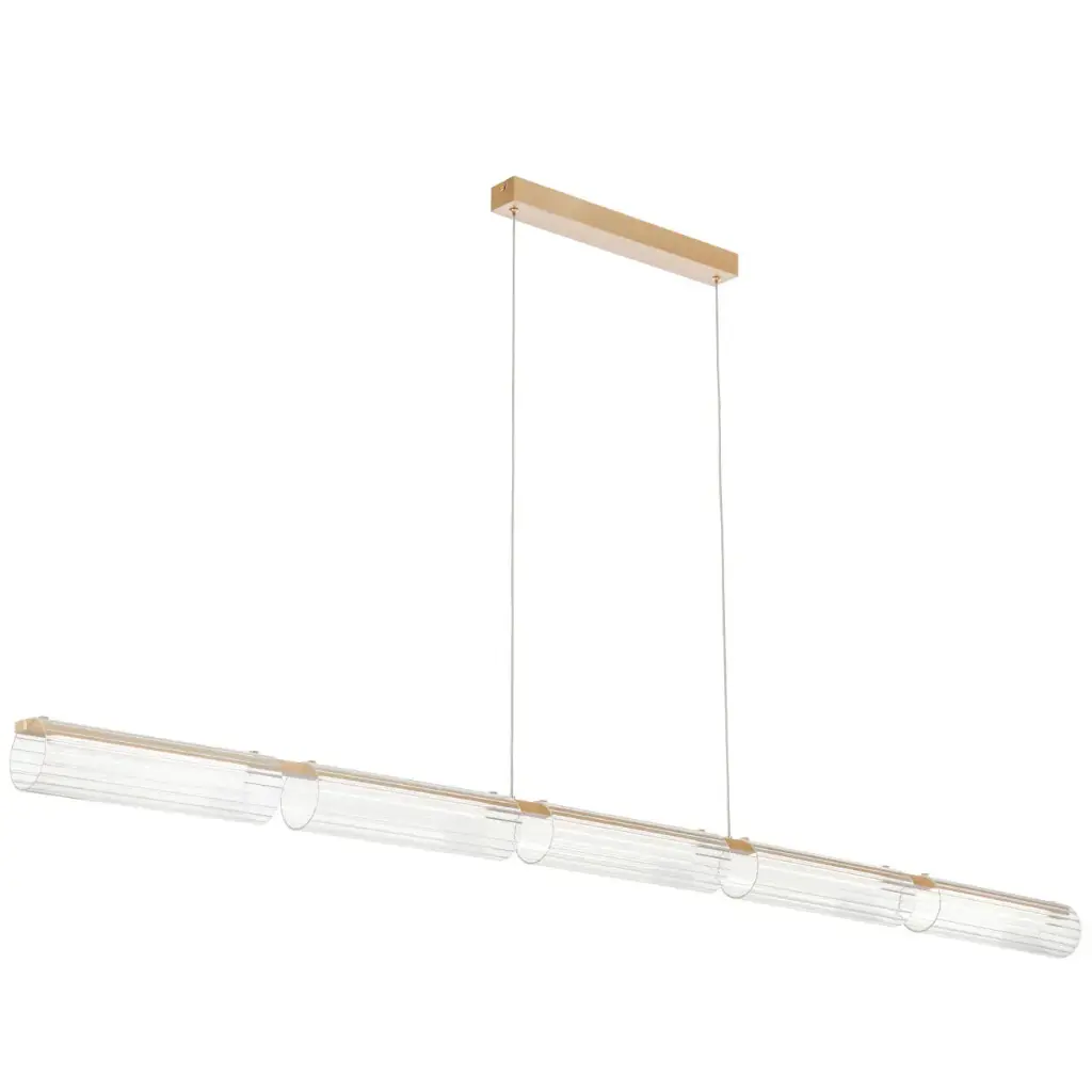 Telbix Voluto Linear Pendant Gold
