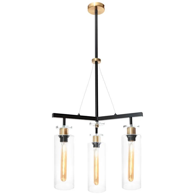 COUGAR LIGHTING BOURNE 3 LIGHT PENDANT