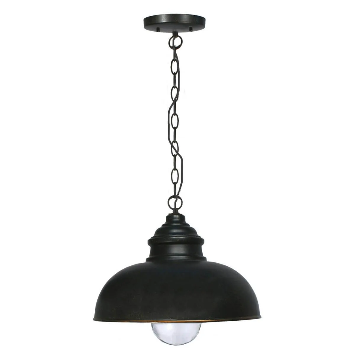 Lighting Inspirations Parkway Large Indoor Chain Pendant Light Antique Bronze