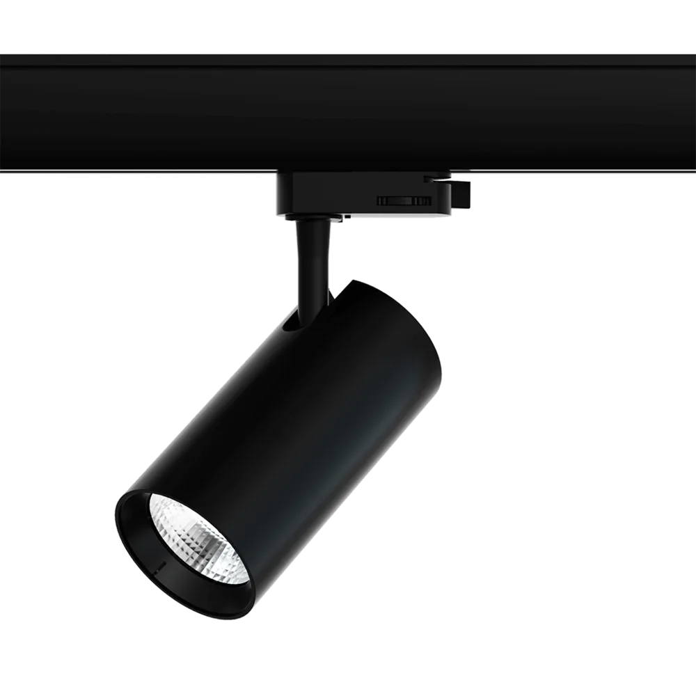 SAL LED TRACK SPOT 10W 3/4/5.7K 40 DEGREES SINGLE CIRC. DIM. BLK