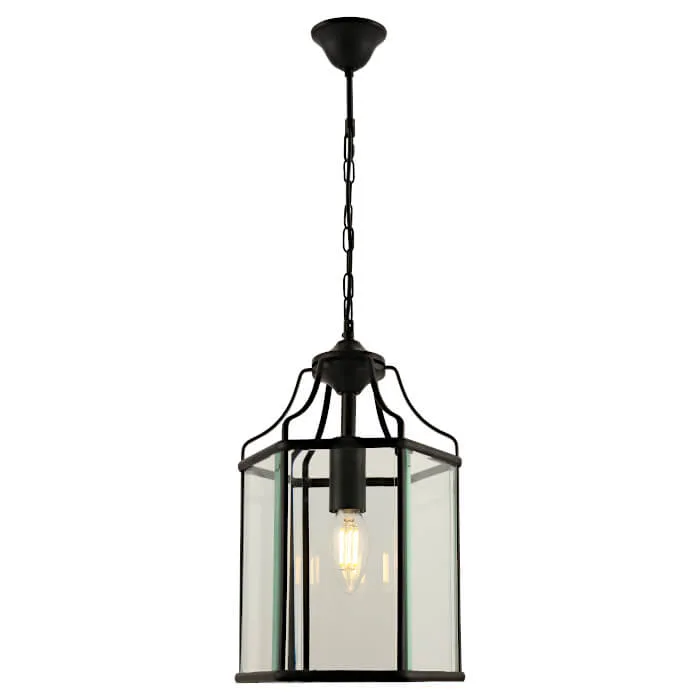 COUGAR LIGHTING ARCADIA 1LT PENDANT BLACK