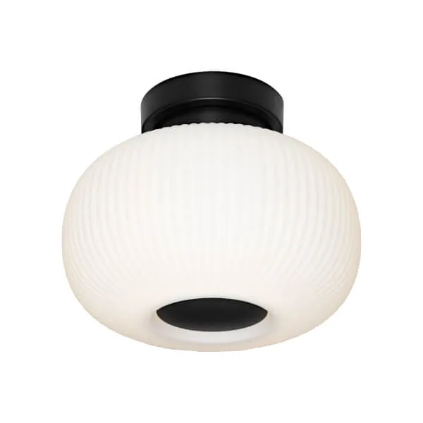 Cougar Lighting Hutton Batten Fix Black