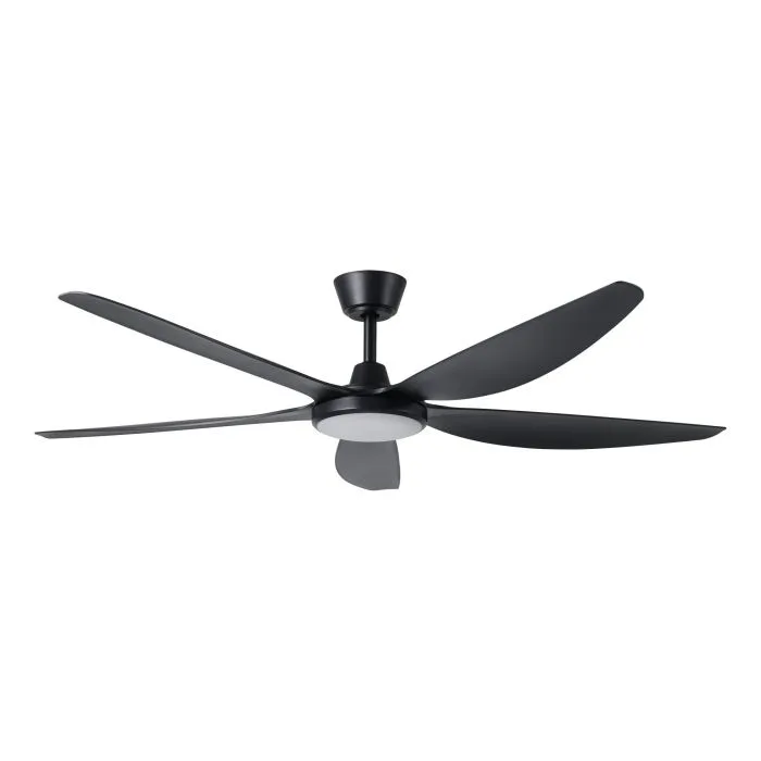 Eglo Miami 152cm 60" DC Ceiling Fan With Light Black